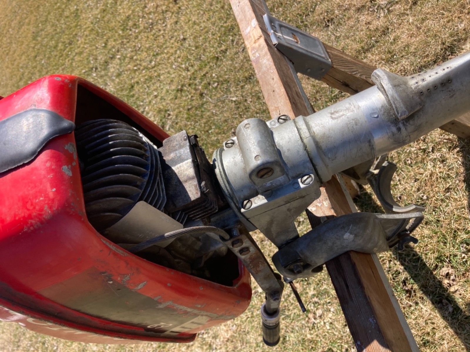 1956 Clinton Model 62R Outboard Boat Motor 5.5 HP Very Nice