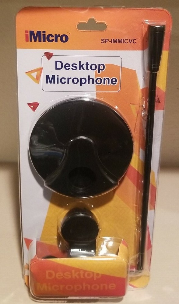 iMicro Desktop Mini Stand Microphone Speech Recording For PC, SP-IMMICVC