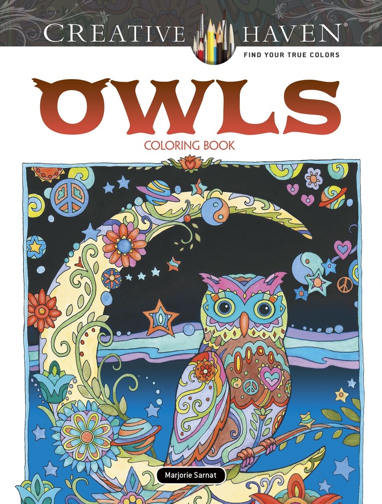 Dover Publications-Creative Haven: Owls