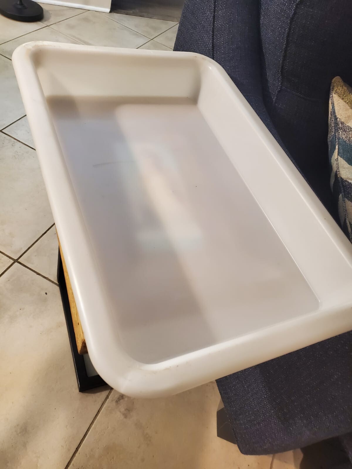 BAKERY PIZZA DOUGH BOXES - 10X DOUGH TRAYS- SELF STACKING 24"x16" MADE IN FRANCE