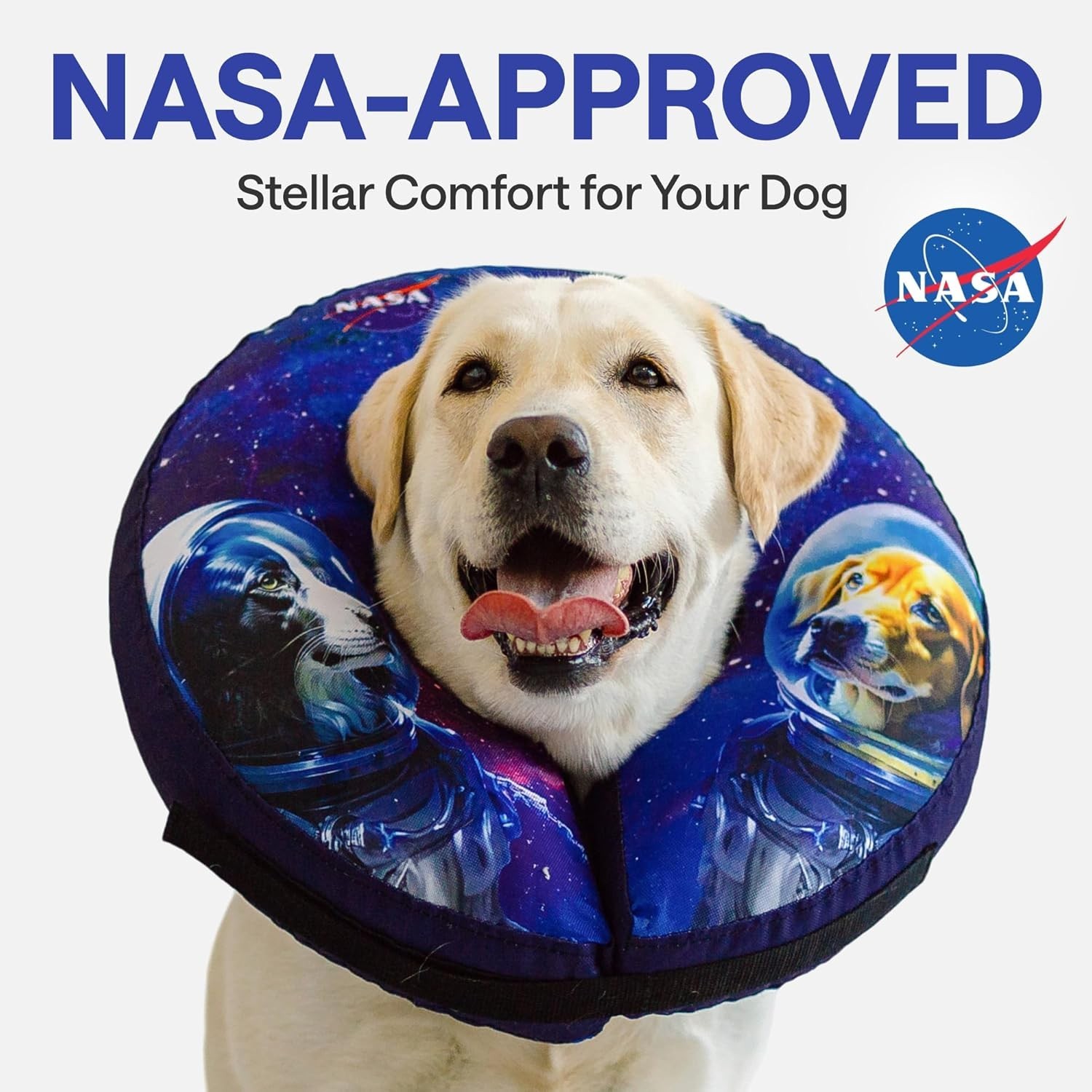 Soft Pet Recovery Inflatable Collar for Dog & Cat After Surgery Protective Cone