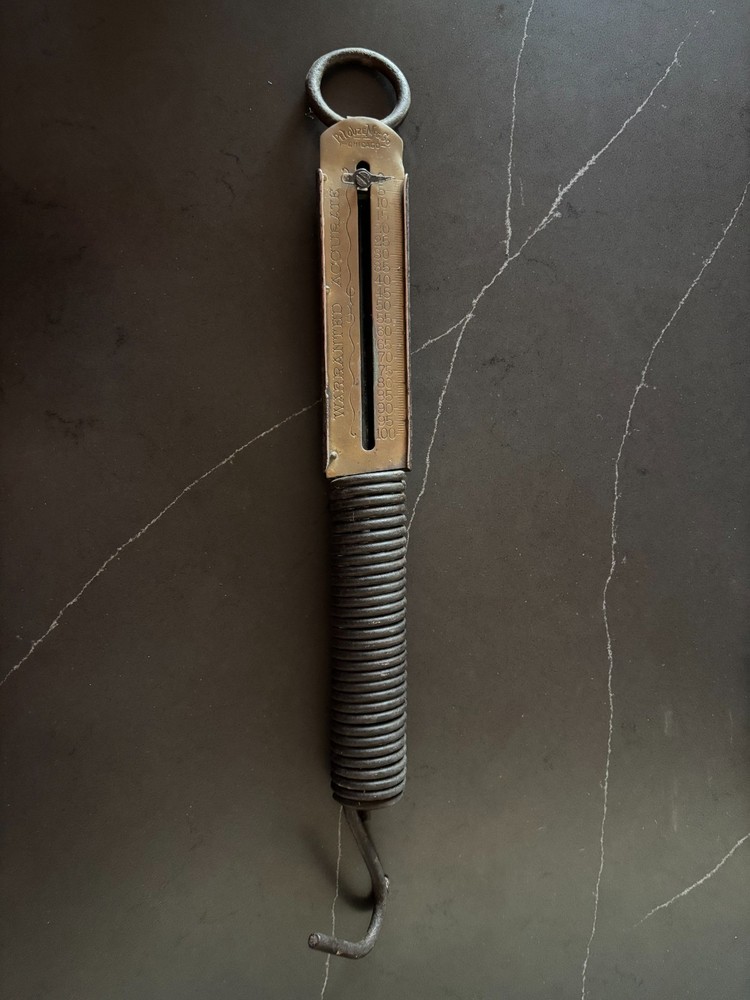 Antique Pelouze Hanging Scale