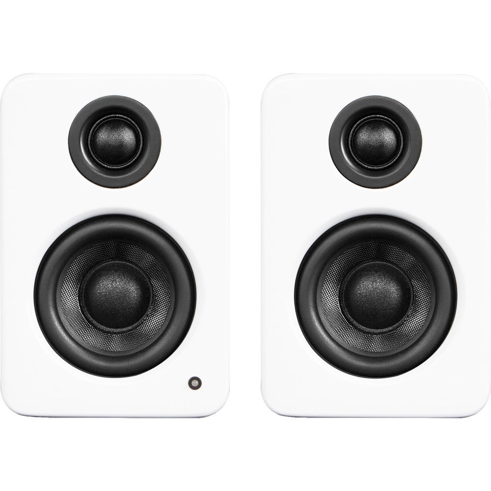 Kanto YU2 Powered Desktop Computer Speakers - Matte White - Pair