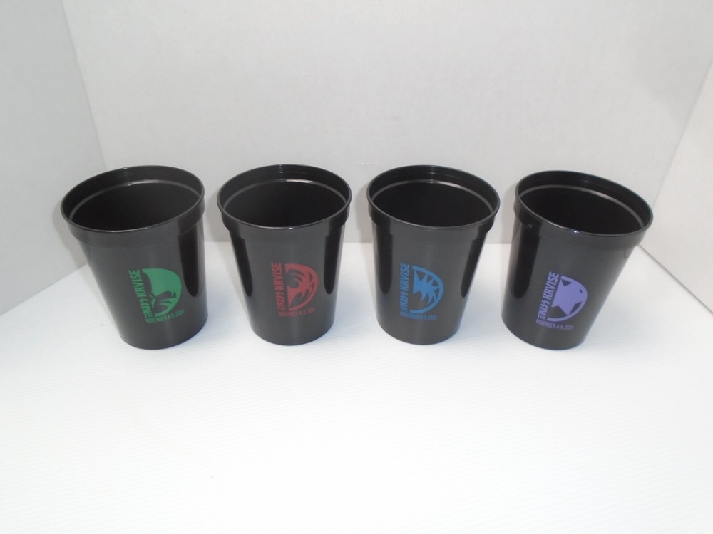 KISS KRUISE VI CUP SET 2016 - GENE SIMMONS PAUL STANLEY ERIC SINGER THAYER