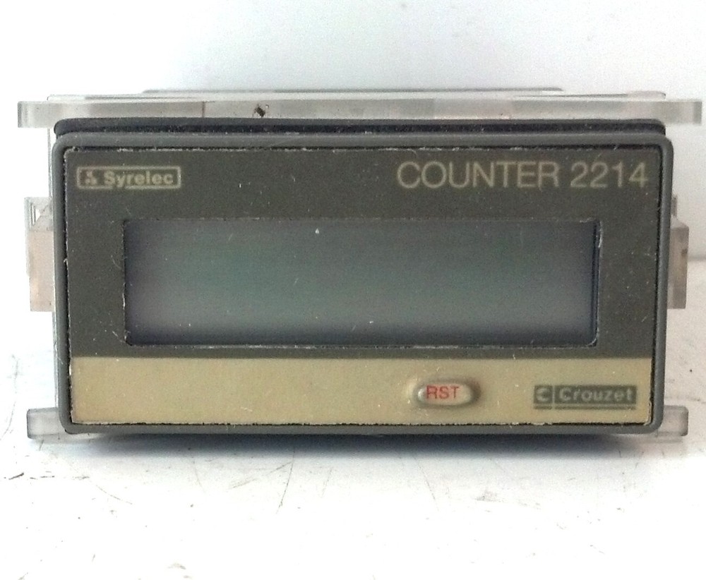 Crouzet 2214 8 Digit LCD Display Counter Module