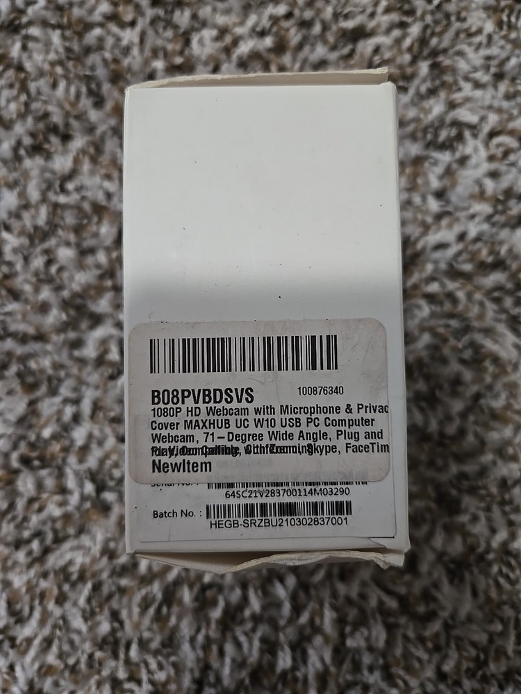 Maxhub Webcam - HD 1080P