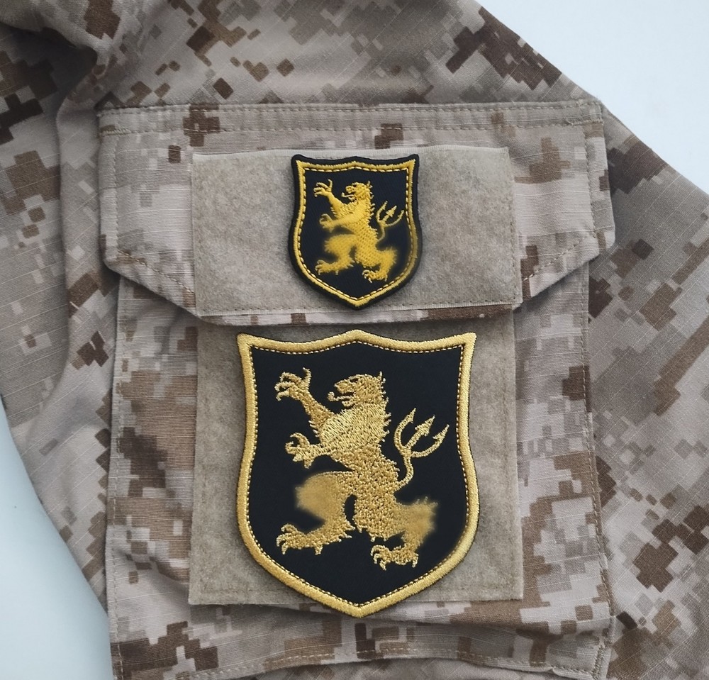 NSWDG DevGru Gold SQN Crusader Lion 2 Patch Set