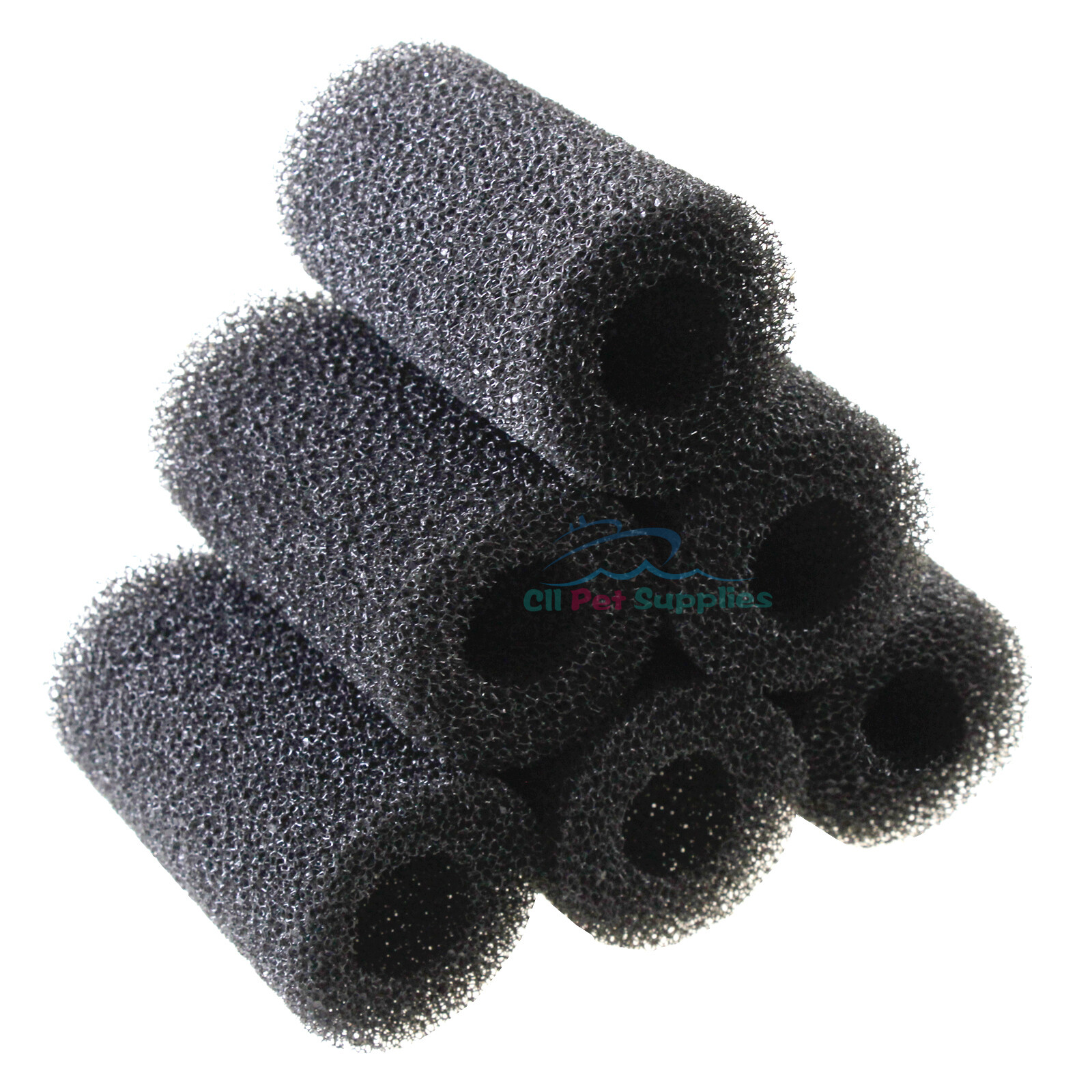 6-Pack Pre-Filter Sponge for Aquarium Fish Tank Filter Replacement Foam Cover