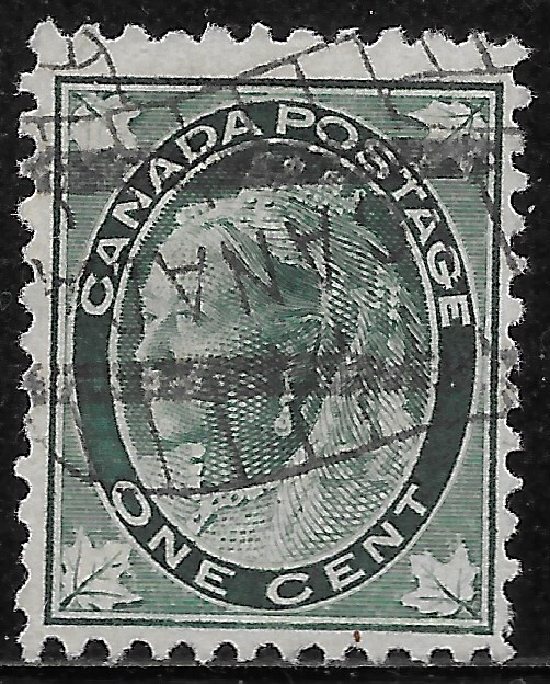 1897 CANADA  Sc#67 used    VF