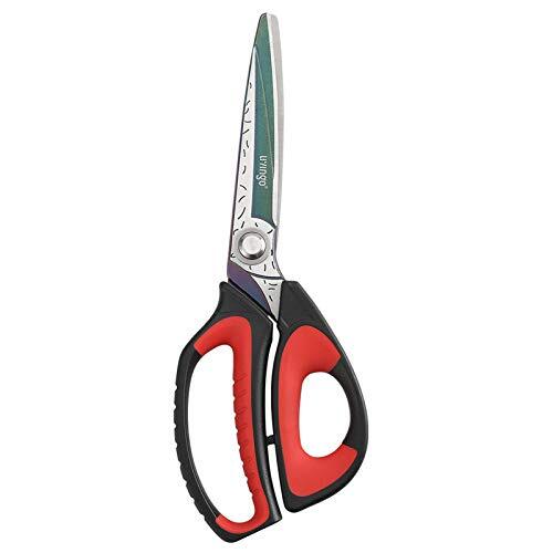 10" Multipurpose Heavy Duty Scissors Premium Titanium Coating Forged Stainless S