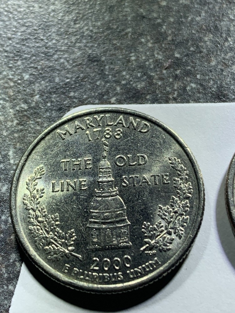 2000 P & D Maryland State Quarters(#1244)