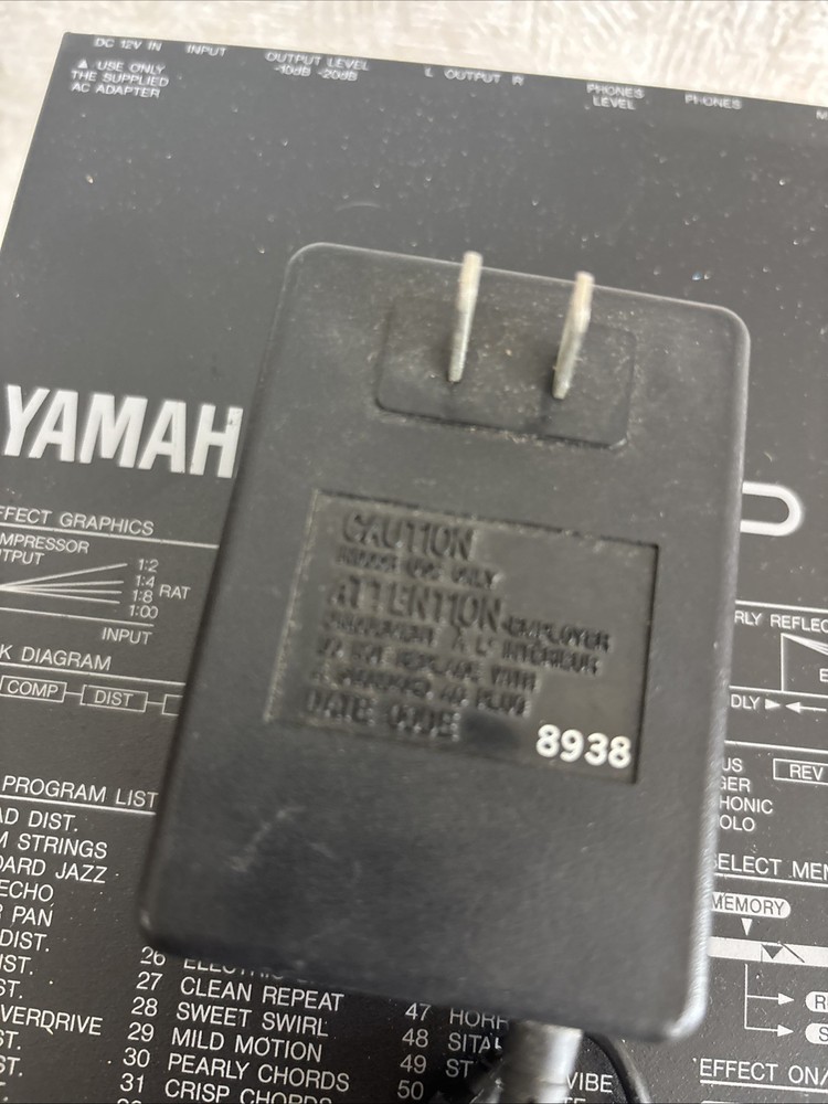 YAMAHA FX500 SIMUL-EFFECT PROCESSOR Guitar Effect TESTED JAPAN