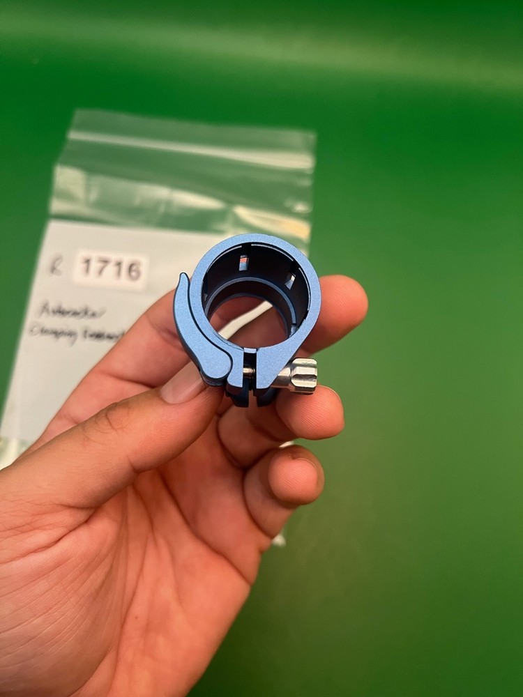 Autococker Clamping Feedneck Blue