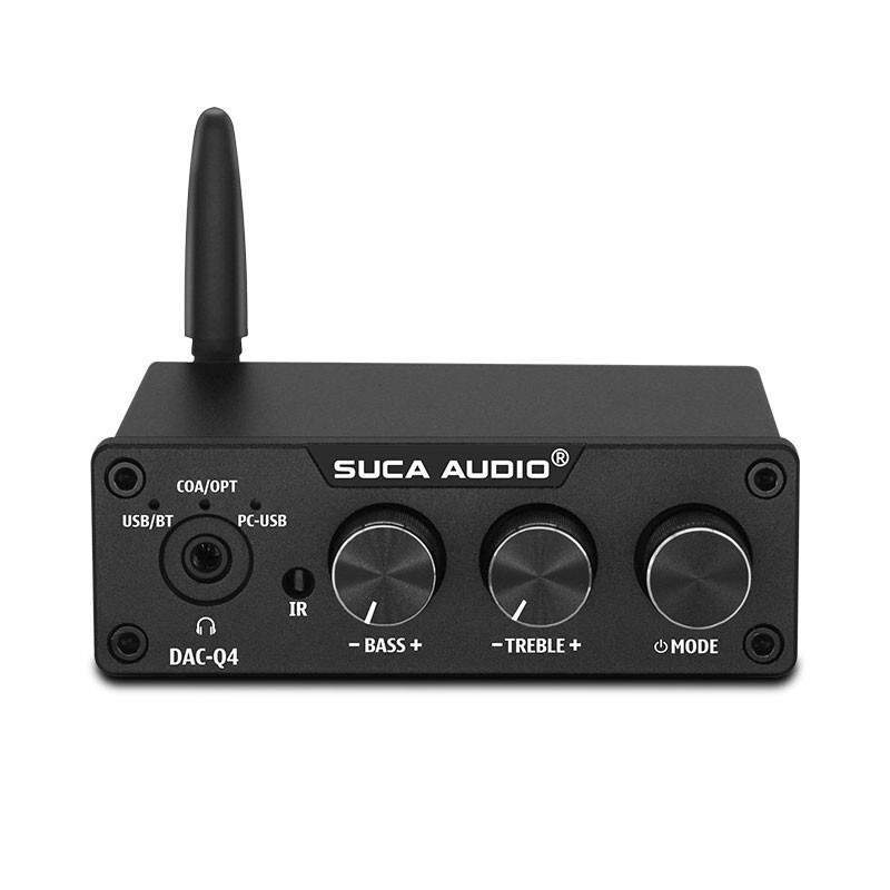 DAC-Q4 Audio Decoder USB Bluetooth5.0 Lossless Preamplifier Headphone Amplifier