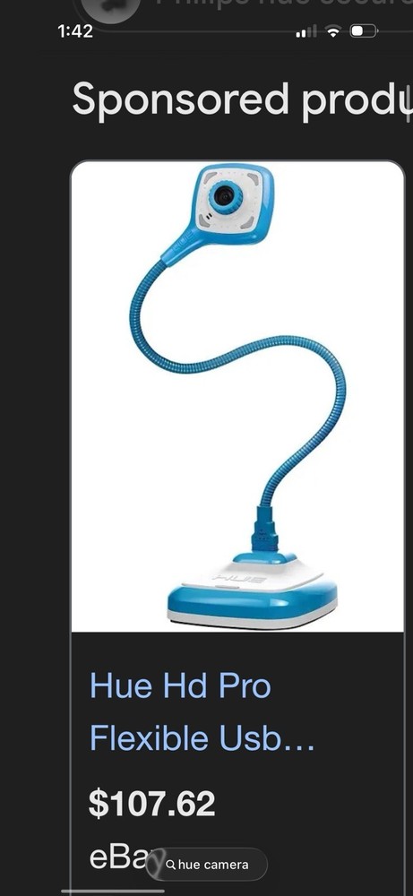 HUE HD Pro USB Document Camera for Windows, macOS, Chrome OS - Red (PC0002)