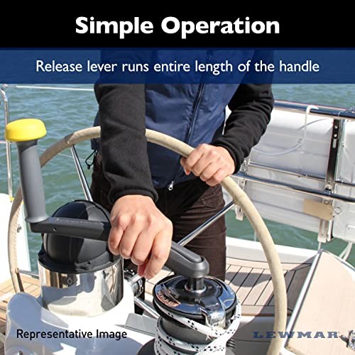 Floating Winch Handle Titanium Fuse 10" - 250mm