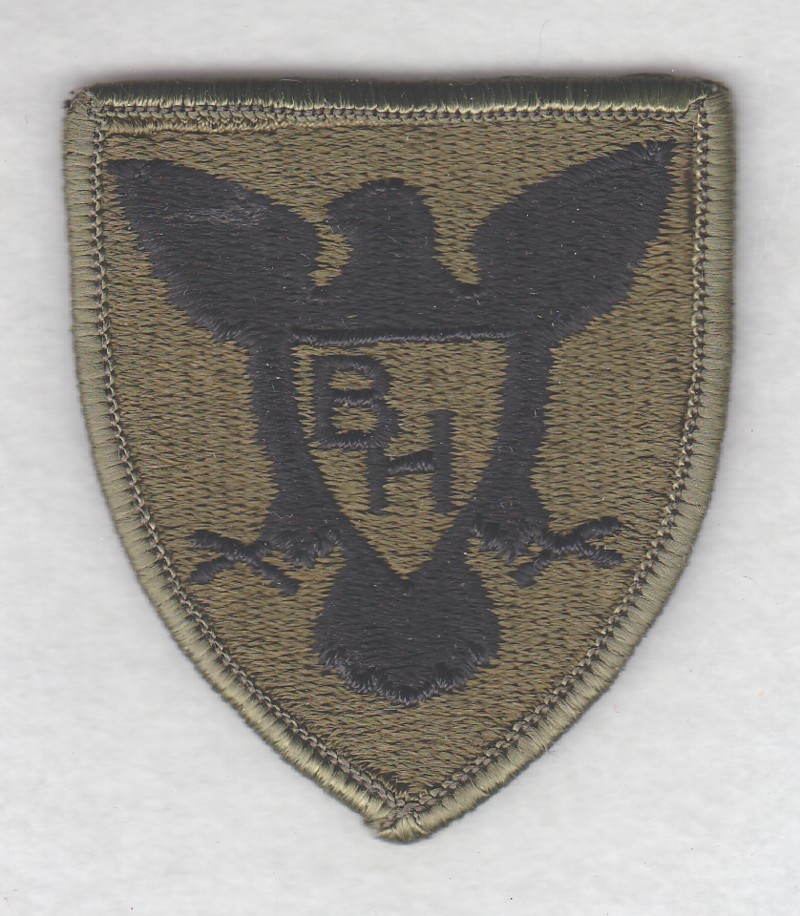 Army Patch:  86th Infantry Division - merrowed edge, subdued