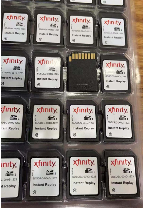 10PCS XFINITY 4GB SD CARD Class 10 - SDHC Memory Card