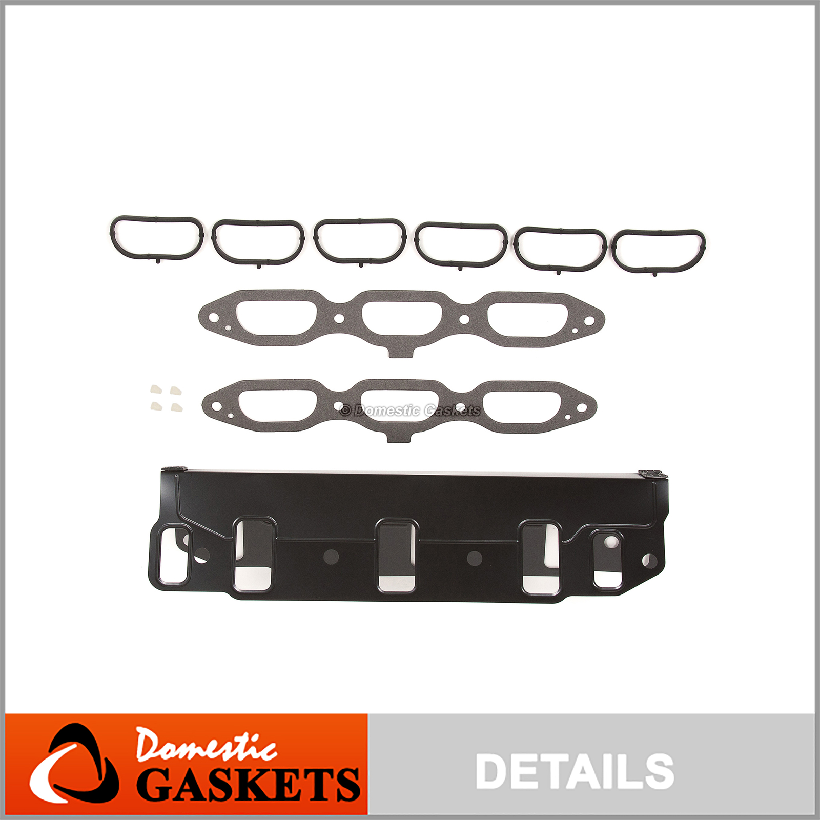 Complete Intake Manifold Gasket Set fit 01-10 Chrysler Dodge Jeep 3.8L 3.3L OHV