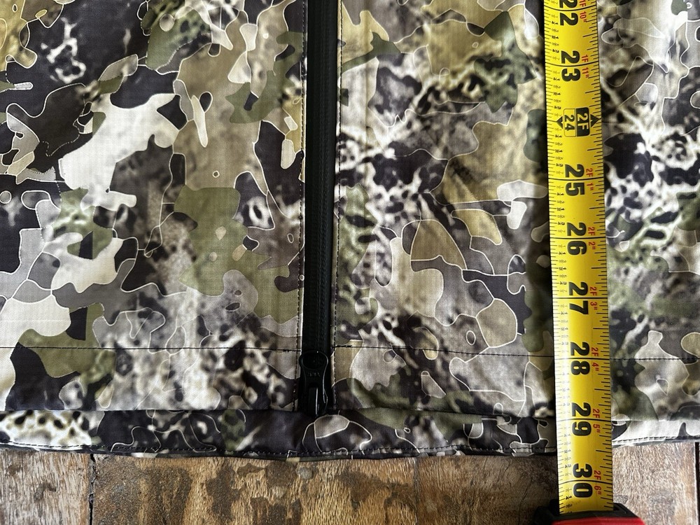 Eberlestock Men’s Seven Devils Rain Shell - Large - Mountain camo