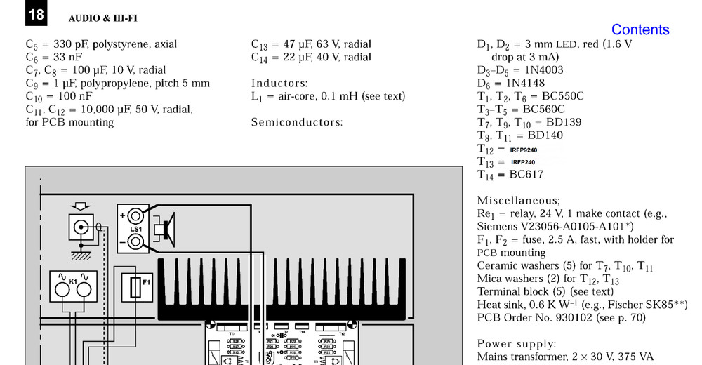 2pcs. pair PCB ELEKTOR AMPLIFIER bare boards