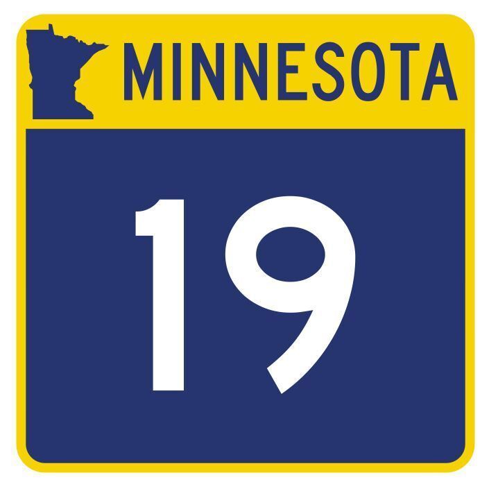 Minnesota State Highway 19 Sticker Decal