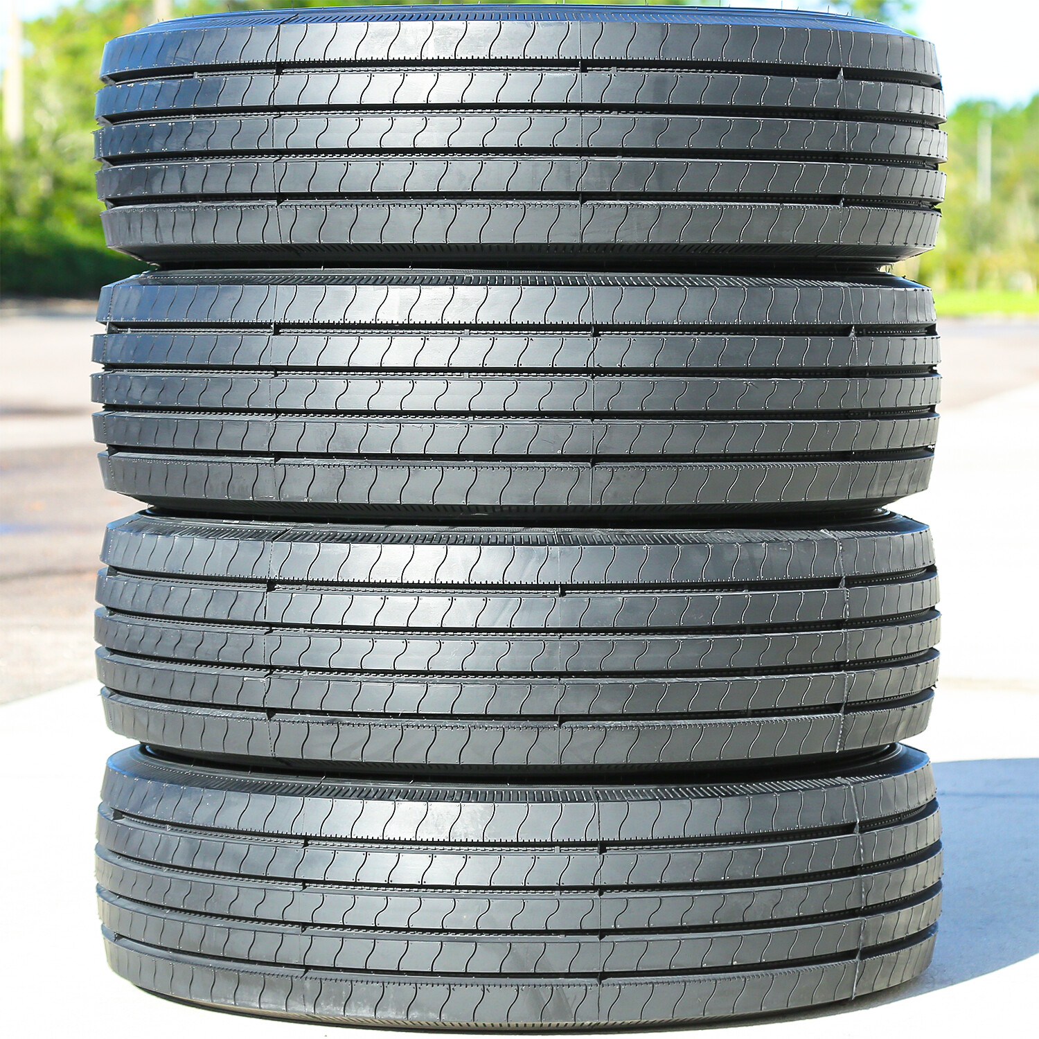 2 Tires Transeagle Transhauler HD 225/70R19.5 G 14 Ply All Position Commercial
