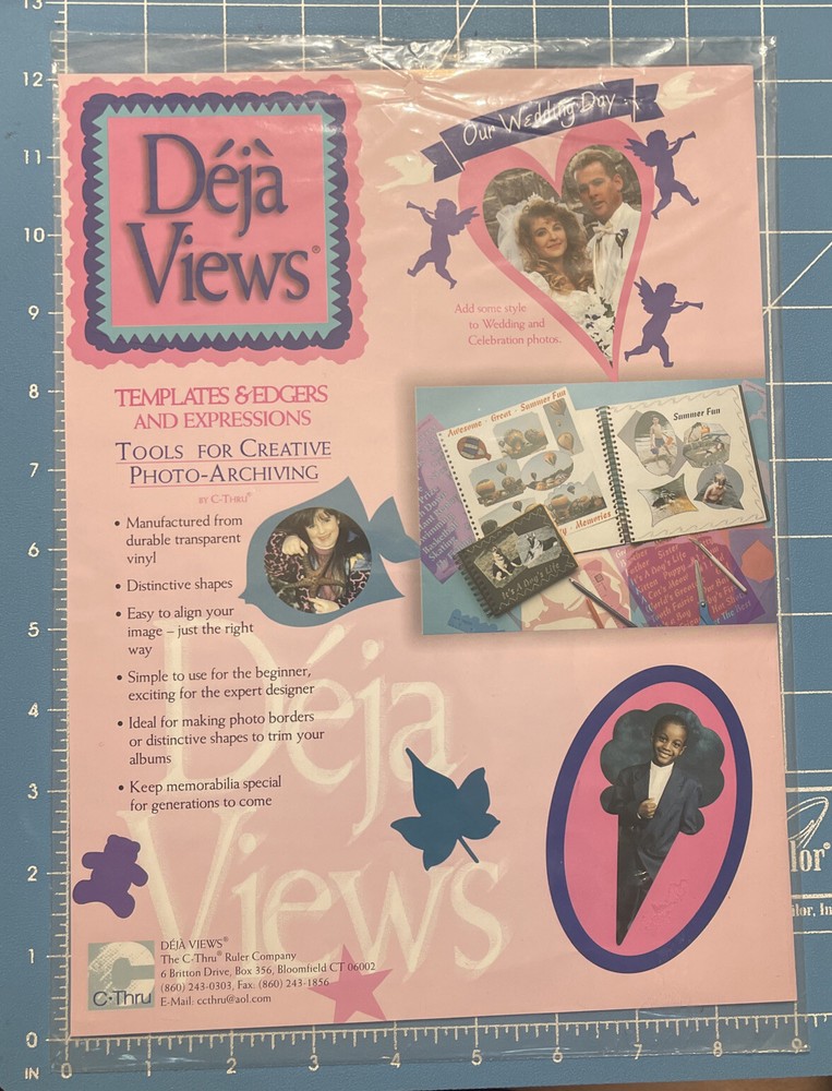 C-Thru Deja View Templates - Geometric Frames 1 - PA100 - NEW
