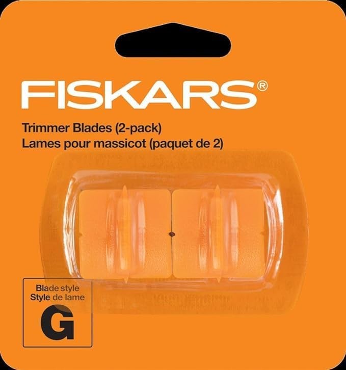 Fiskars Trimmer Cutting Replacement Blades, Trimmer Replacement Blades, Refill B