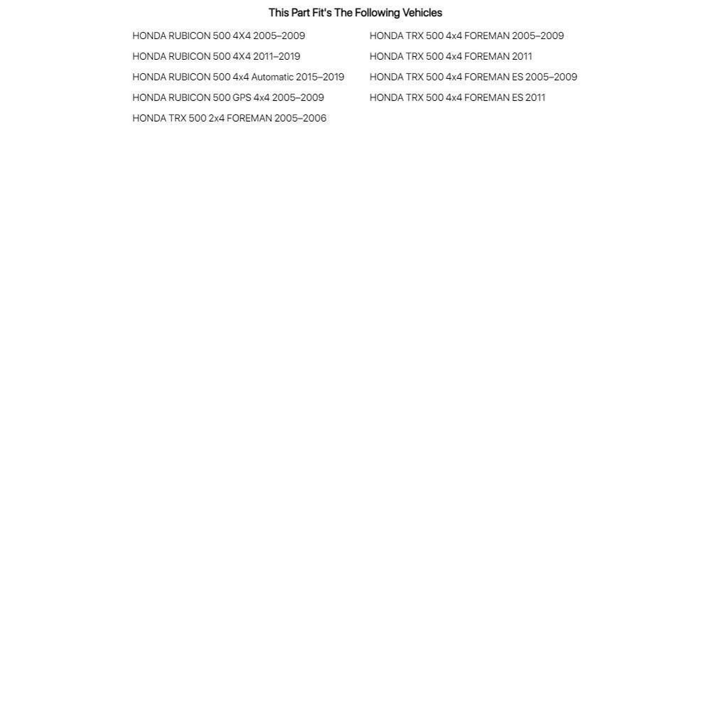 Tusk Replacement Subzero Plow Mount Hardware - HTPK-034