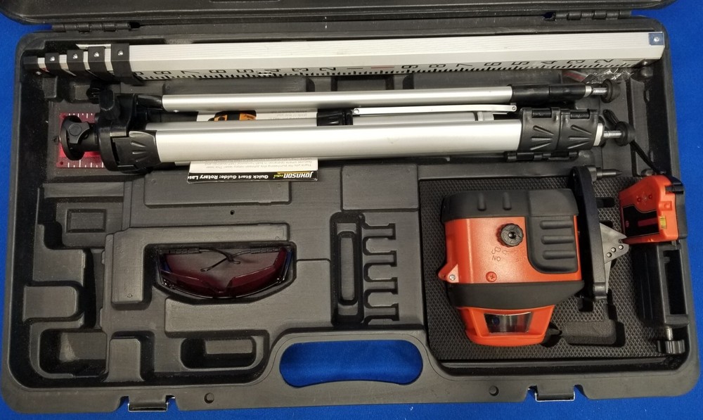 Johnson Level® 40-6519 Self-Leveling Rotary Laser Level System