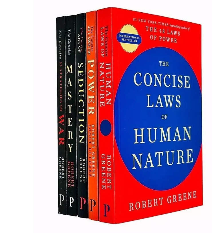 The Concise ROBERT GREENE 5 BOOK SET PAPERBACK FREE SHIP USA ITEM