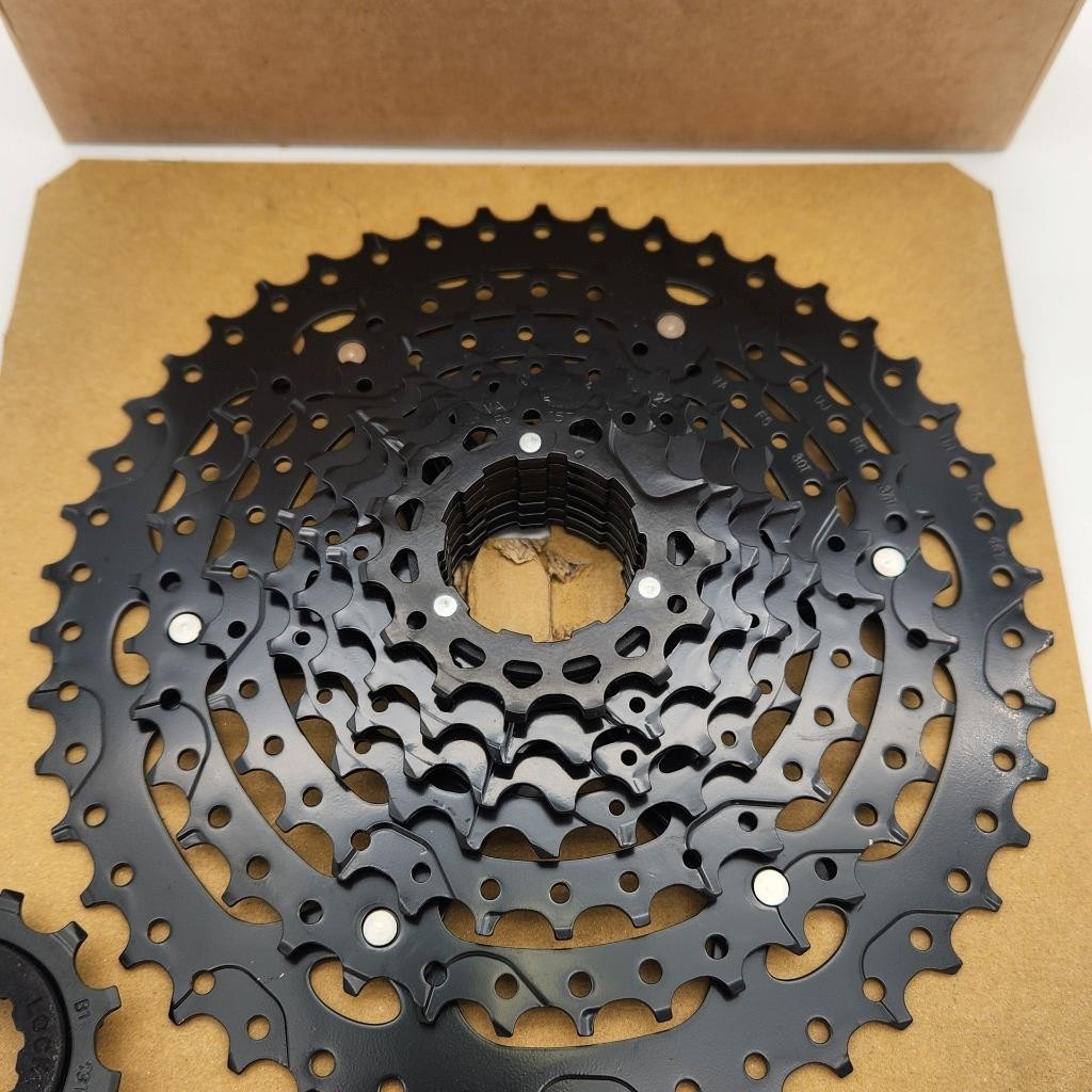 microSHIFT ADVENT 9-Speed 11-46T ED Bicycle Cassette Black Steel OPEN PACKAGE