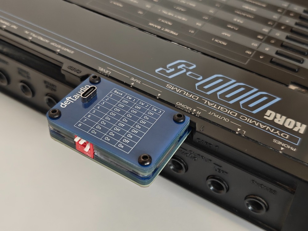 Deftaudio Programmable PCM card for Korg DDD-1 / DDD-5