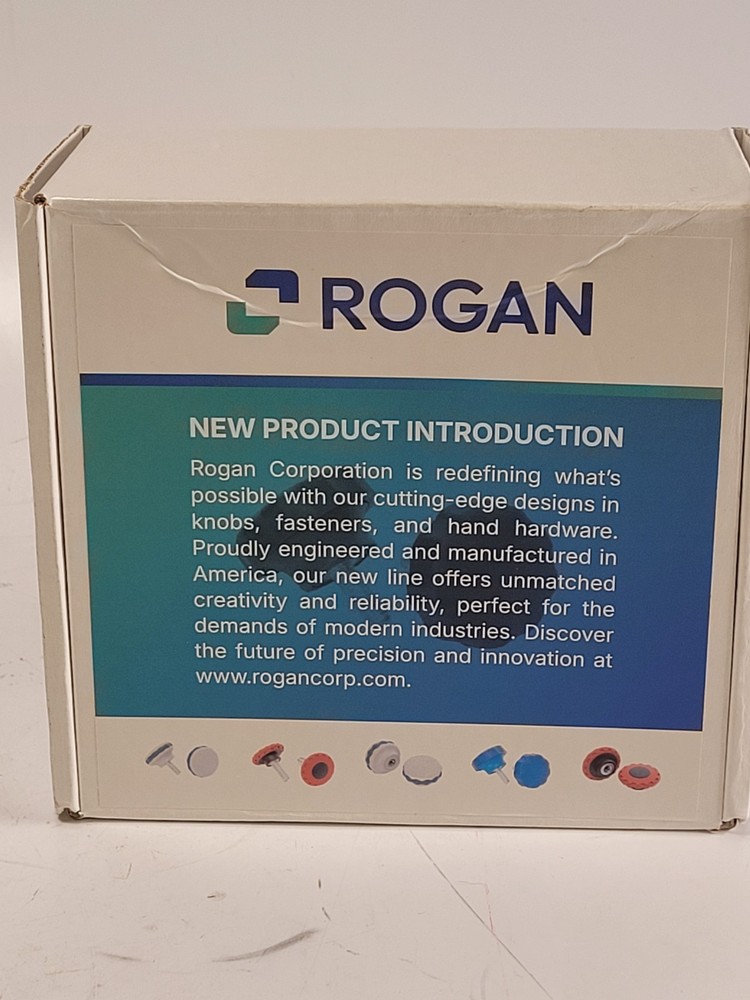 Rogan JVH Series Pure Touch Clamping Knobs 3 Sizes With Studs And Inserts