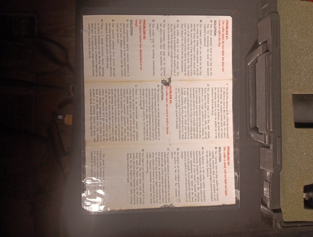 electric dog training collar