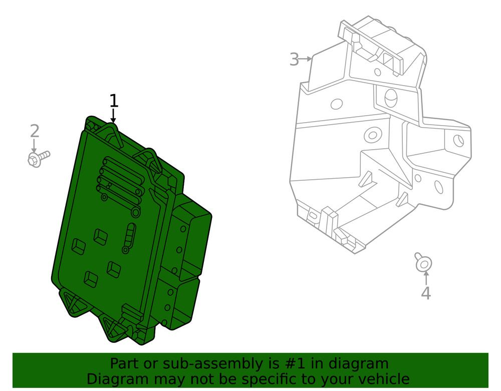 Genuine GM Transmission Control Module 24046146