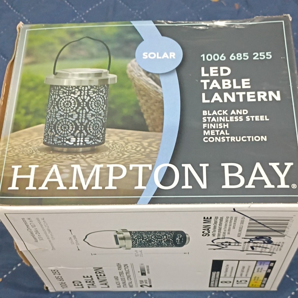 LED TABLE LANTERN as-is