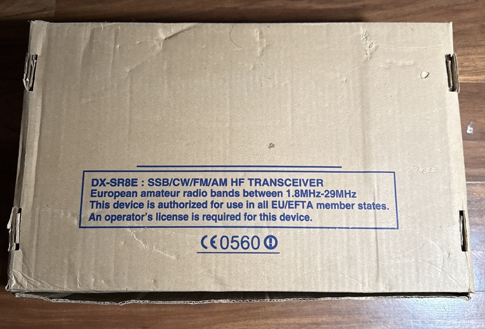 ALINCO DX-SR8T HF TRANSCEIVER. New Read