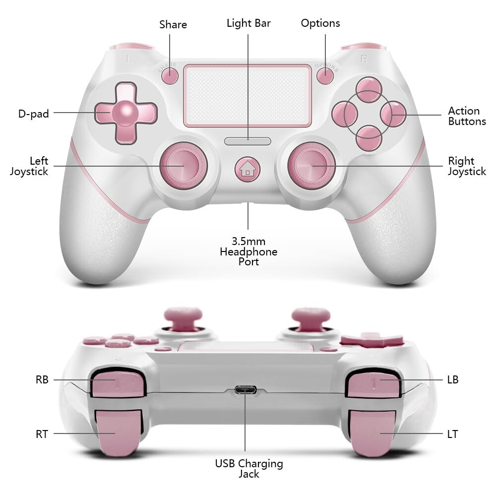 New Custom Design Wireless PS4 Game Controller For PS4 console