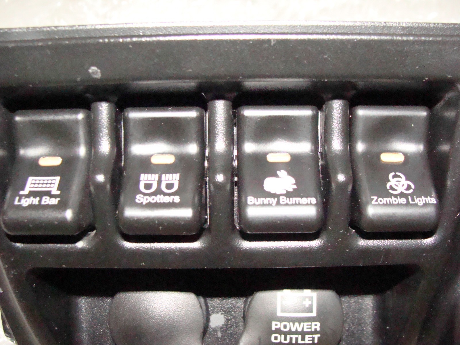 TJ WRANGLER ROCKER SWITCH AFTER MARKET ACCESSORY FOR 1997- 2006 USA SELLER