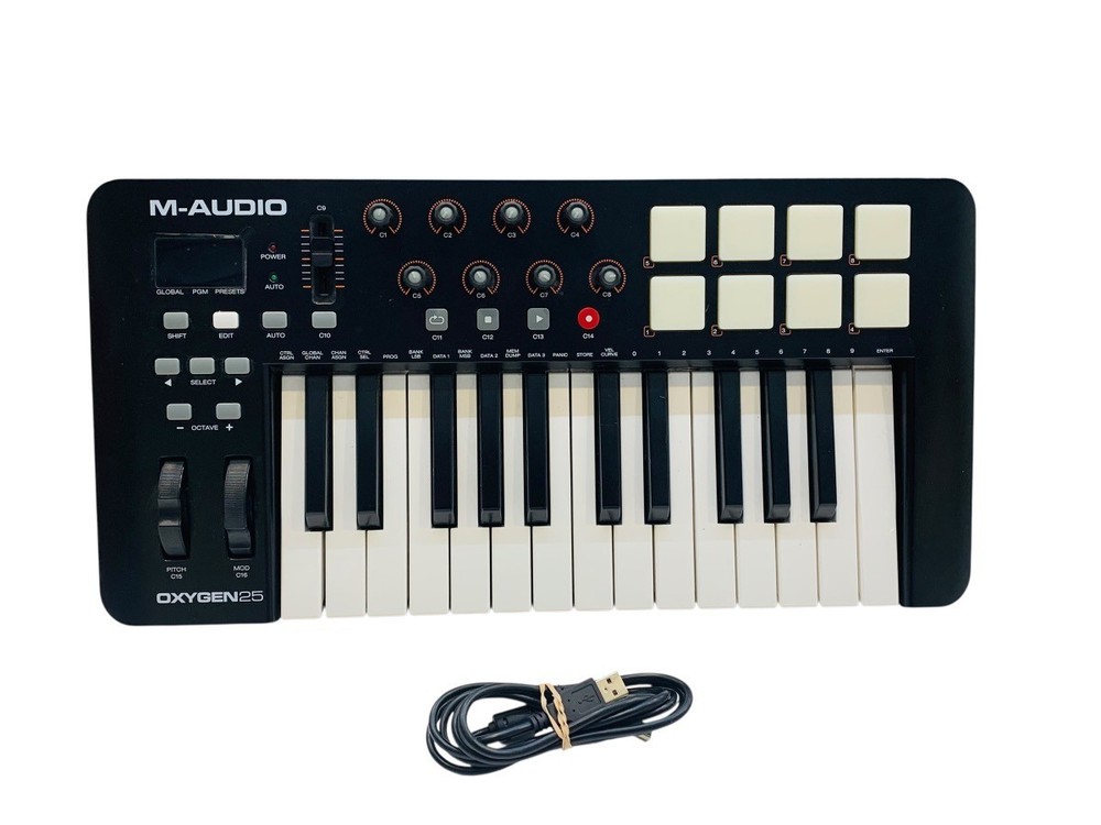 M-Audio Oxygen 25 25-key Keyboard MIDI Controller w/ USB Cable