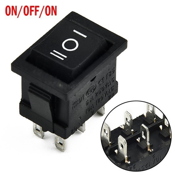 Switch DIY Electrical Project Large Rectangle Rocker Switch 1pcs 21x15 Mm