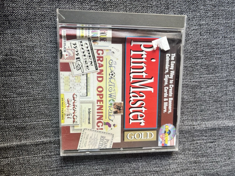 Print master Gold Windows 3.1