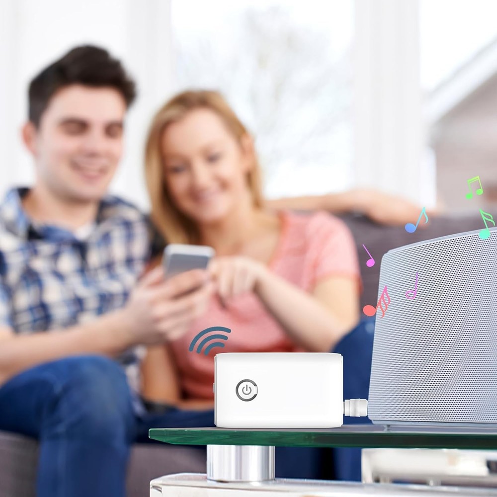 Upgraded Bleutooth 5.3 2-in-1 Transmitter Recevier Wireless AUX Adapter Car