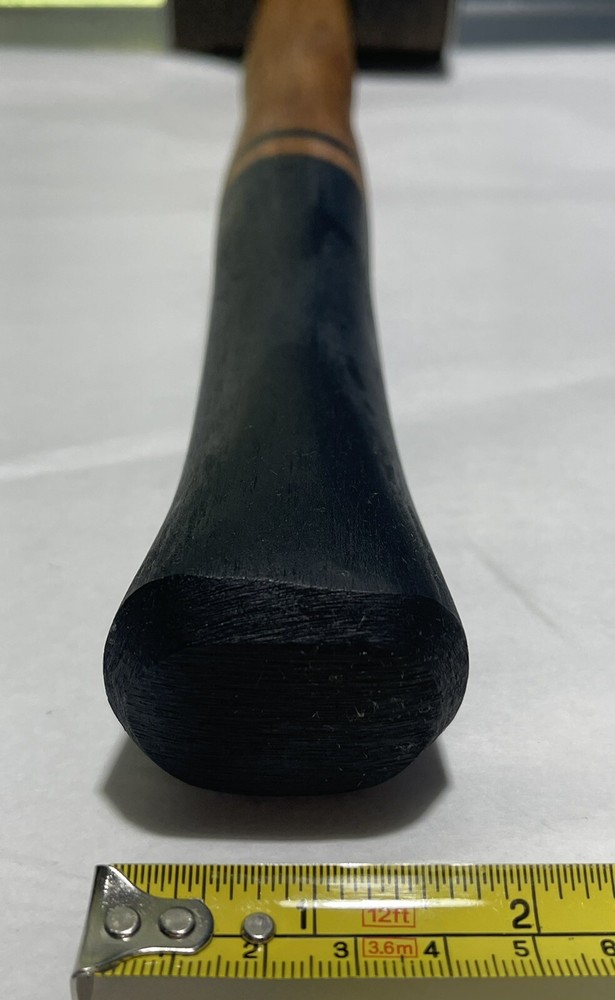 Blacksmith Hex Cross Pein Hammer Dyed Handle
