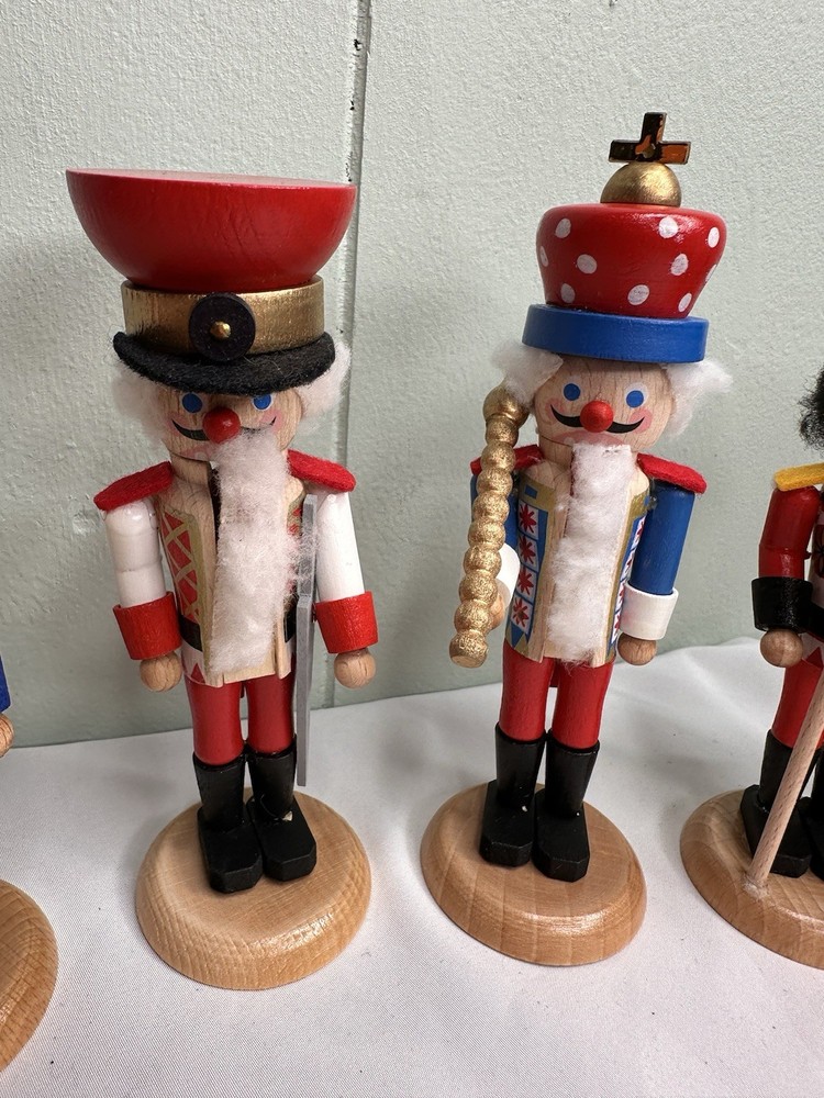 Steinbach Nutcracker Christmas Decor 5" Germany Lot 6