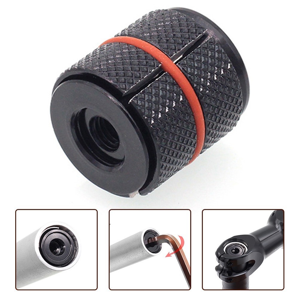 Keep Your Front Forks Secure with this Aluminum Alloy Headset Fork Nut