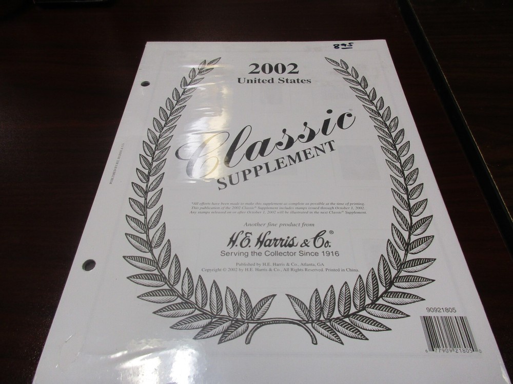 "H.E.HARRIS" 2002 UNITED STATES CLASSIC  W/FREE SHIPPING!!!