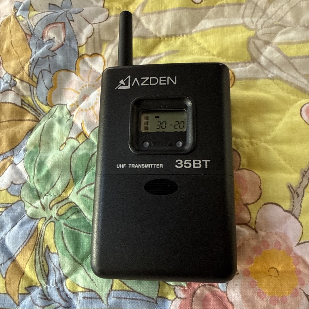 Azden 35BT UHF wireless mic transmitter